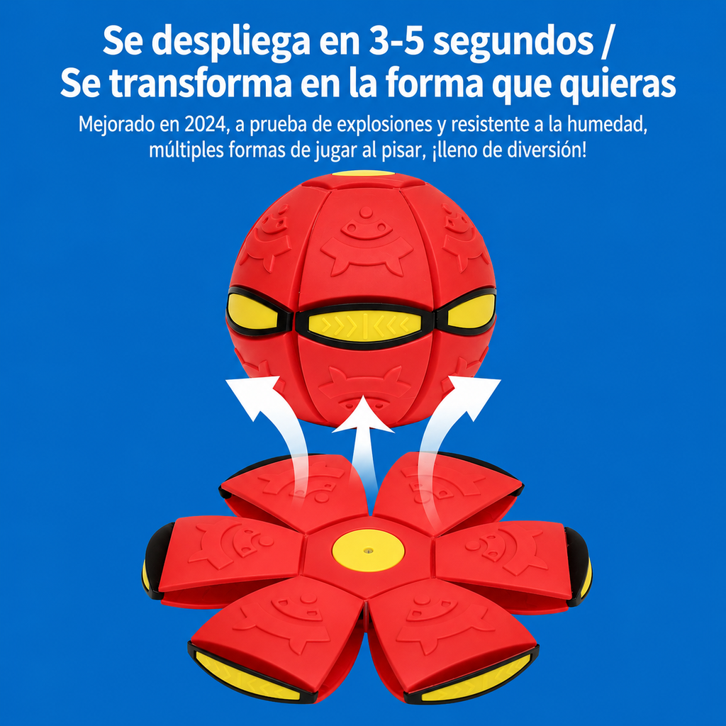 Pelota Voladora  – Juguete Mágico de Presión para Niños y Adultos