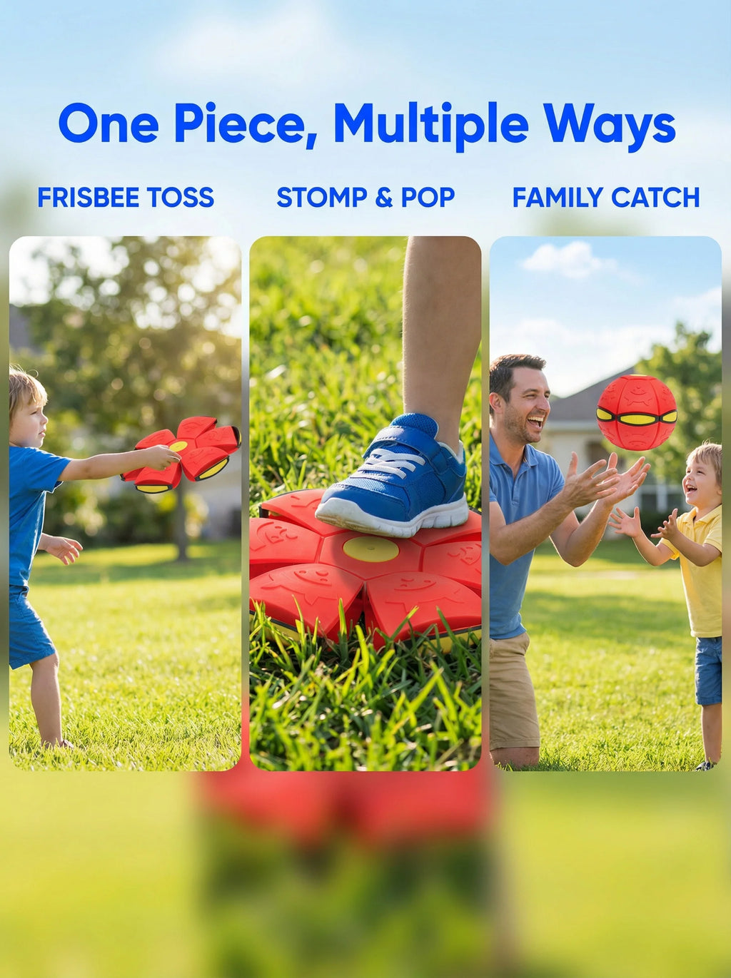 Pelota Voladora  – Juguete Mágico de Presión para Niños y Adultos